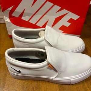 Nike slip on shoes never worn